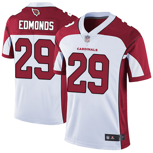 Arizona Cardinals Limited White Men Chase Edmonds Road Jersey NFL Football 29 Vapor Untouchable